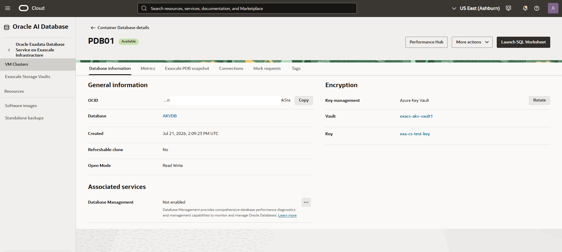 This screenshot shows how to rotate a key. This screenshot shows how to rotate a key.