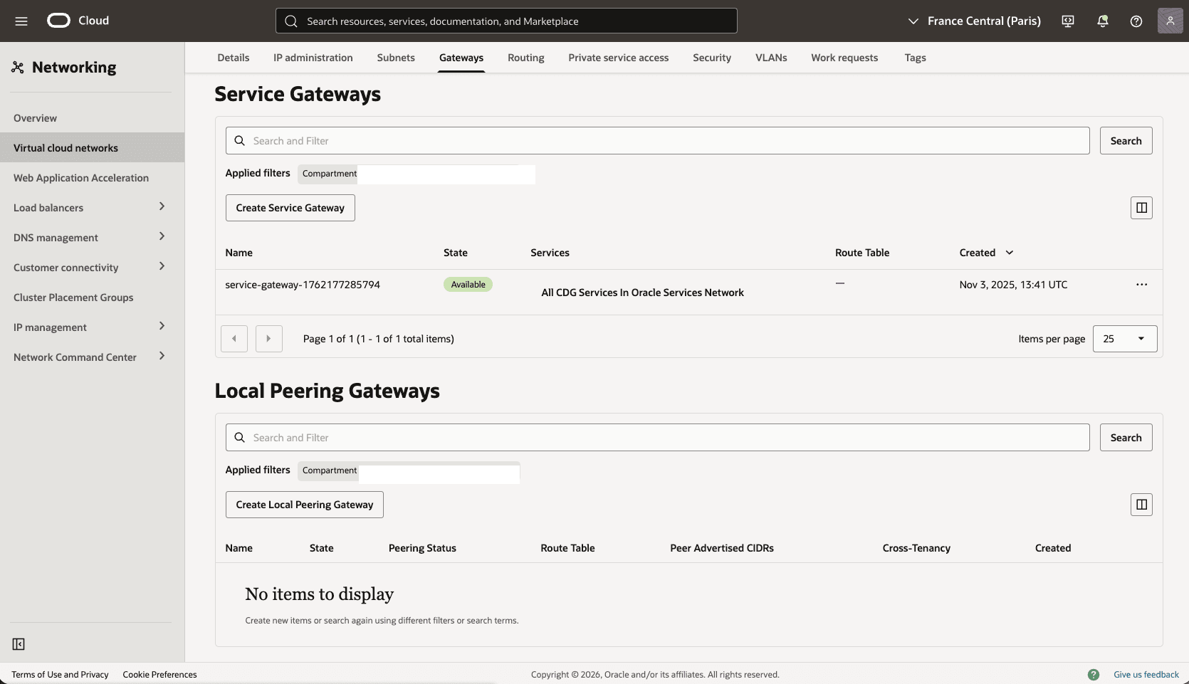 This screenshot shows how to configure the network in the primary zone. This screenshot shows how to configure the network in the primary zone.