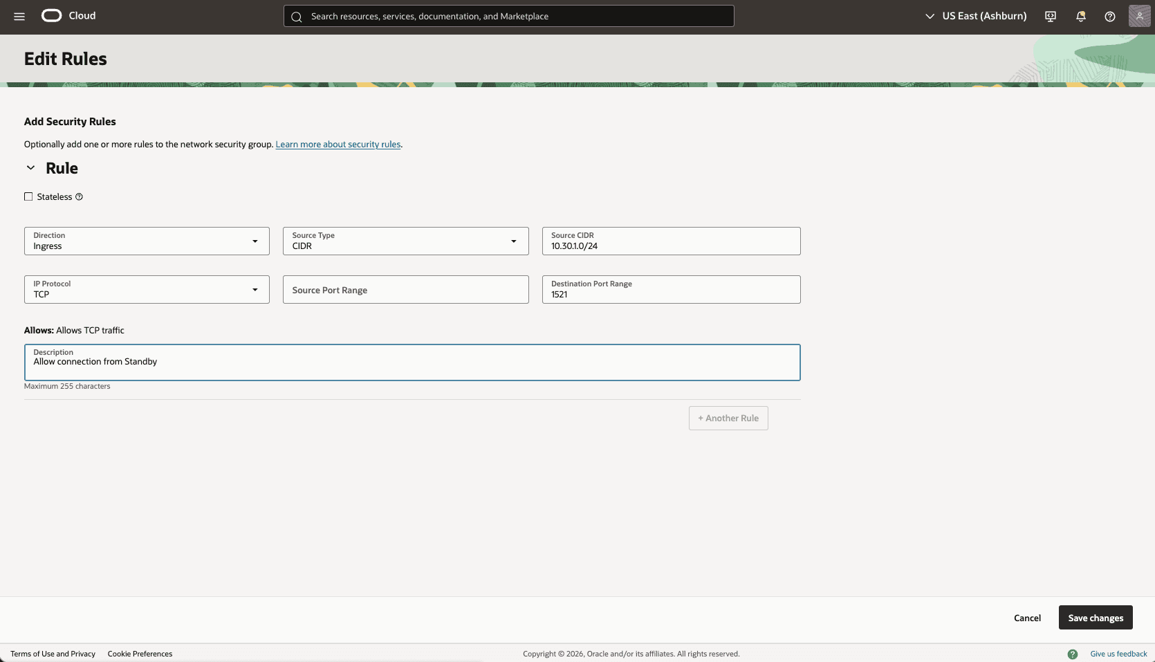 This screenshot shows how to add rule. This screenshot shows how to add rule.