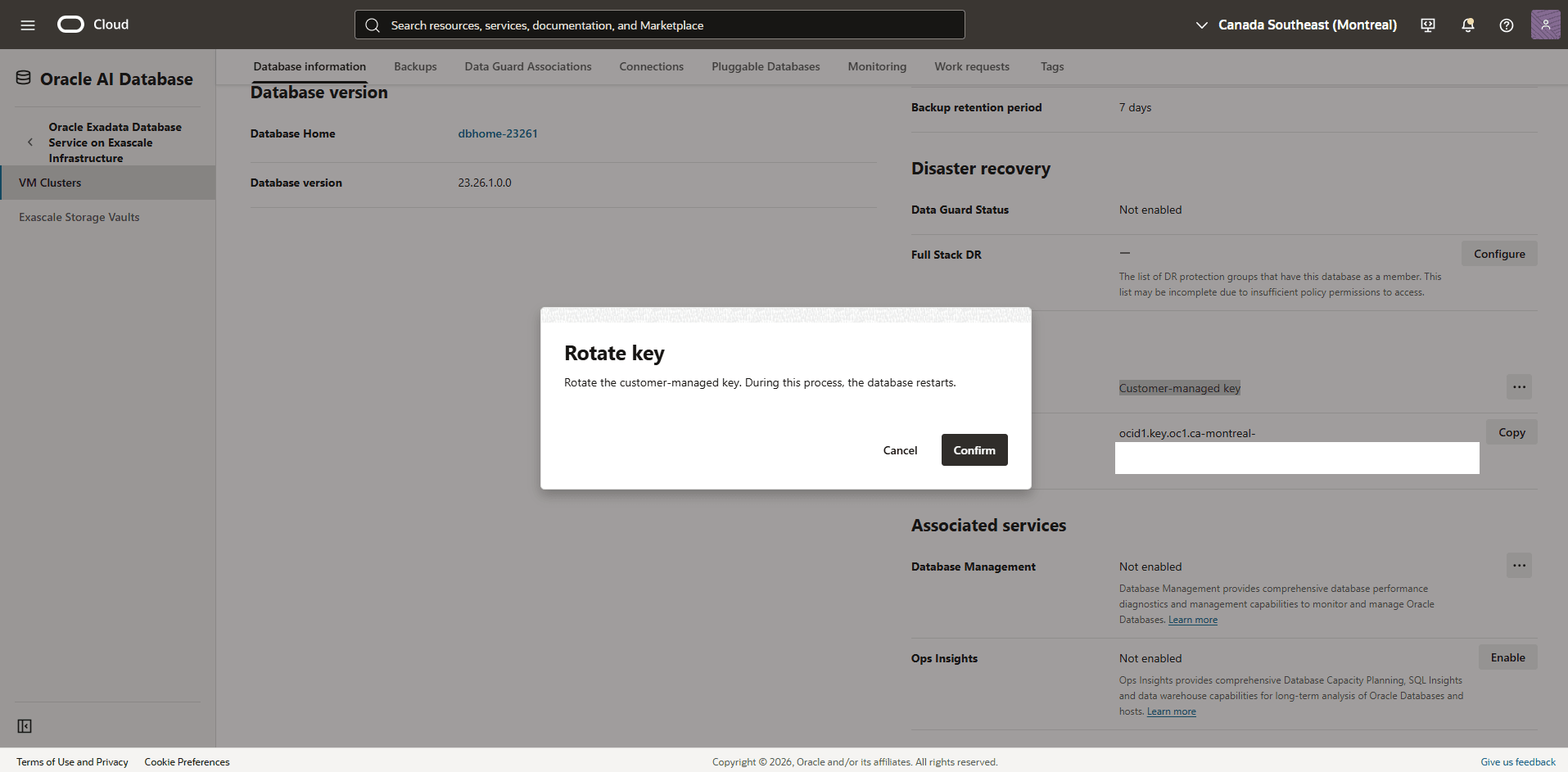 This screenshot shows how to rotate key. This screenshot shows how to rotate key.