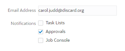 E-mail e approvazioni