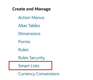 Crea smartlist