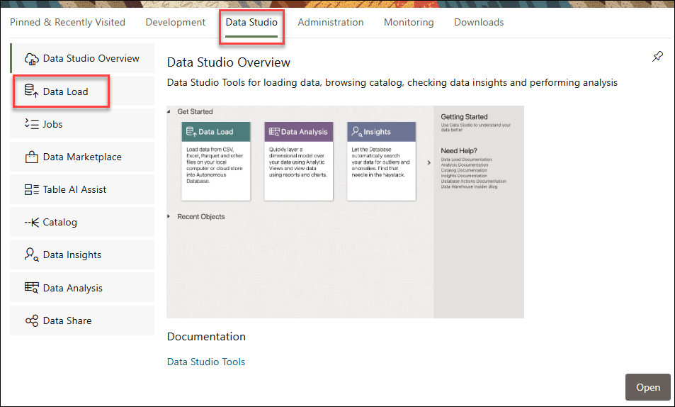 Segue la descrizione del file data-load-pane.png Segue la descrizione del file data-load-pane.png