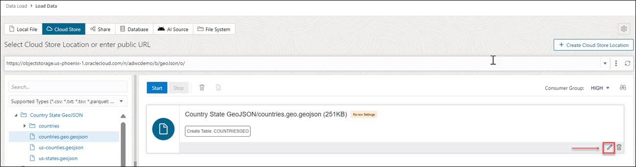 Segue la descrizione dell'immagine settings-spatial.bmp