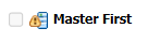 L'opzione Master First nelle impostazioni LDAP incorporate di WebLogic è deselezionata.