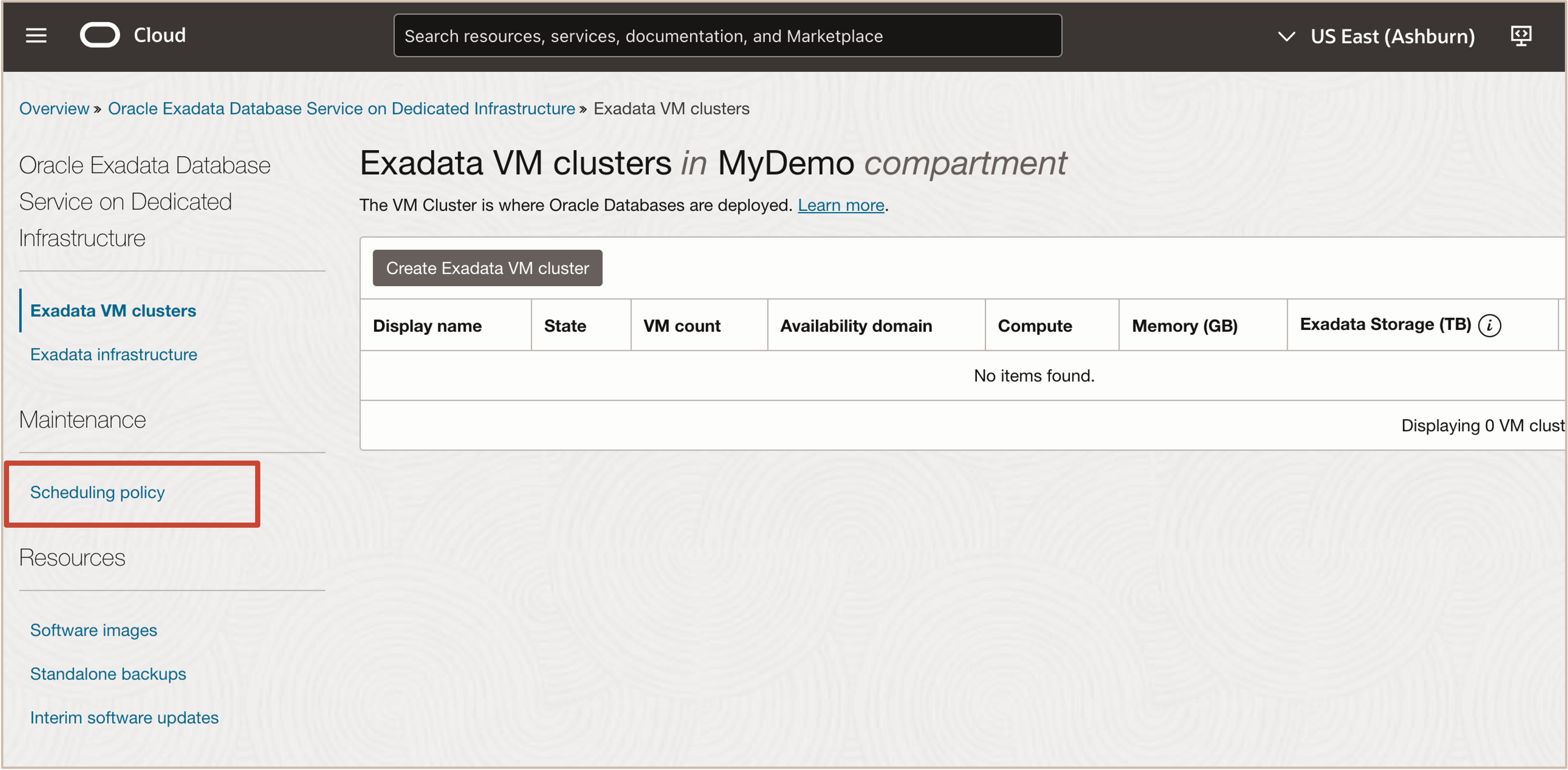 Immagine che mostra il criterio di pianificazione