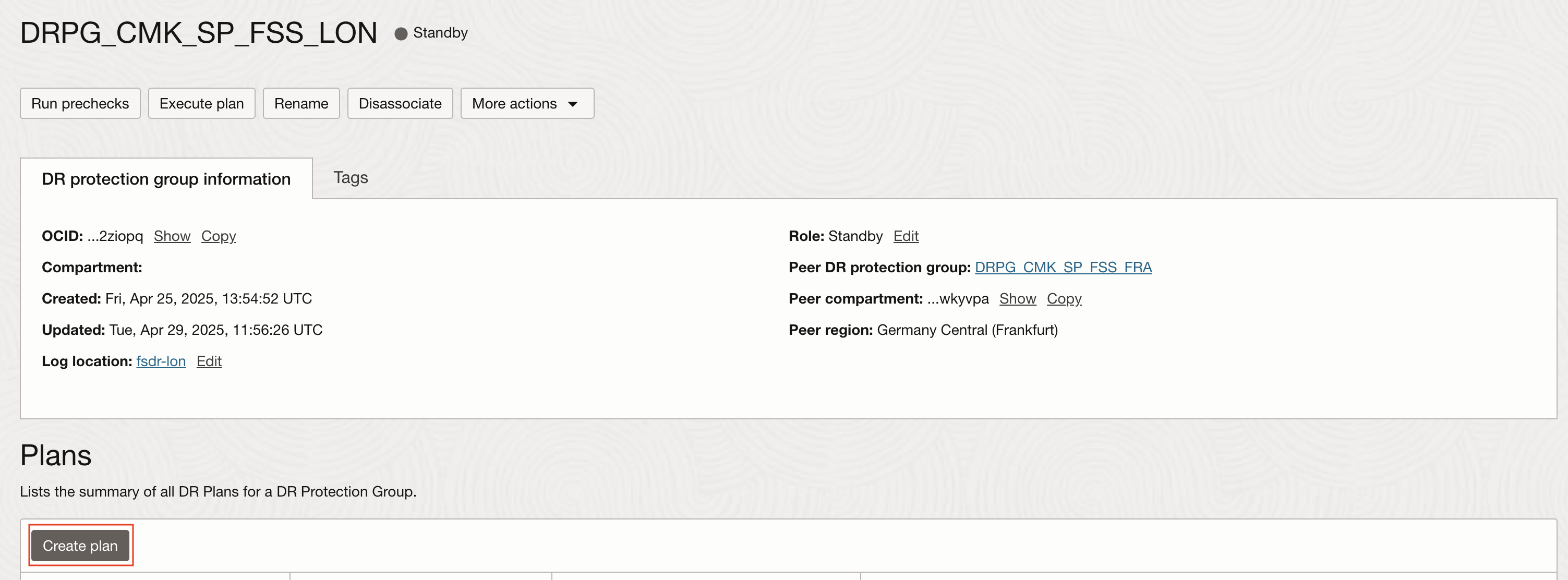 Piano di switchover Piano di switchover