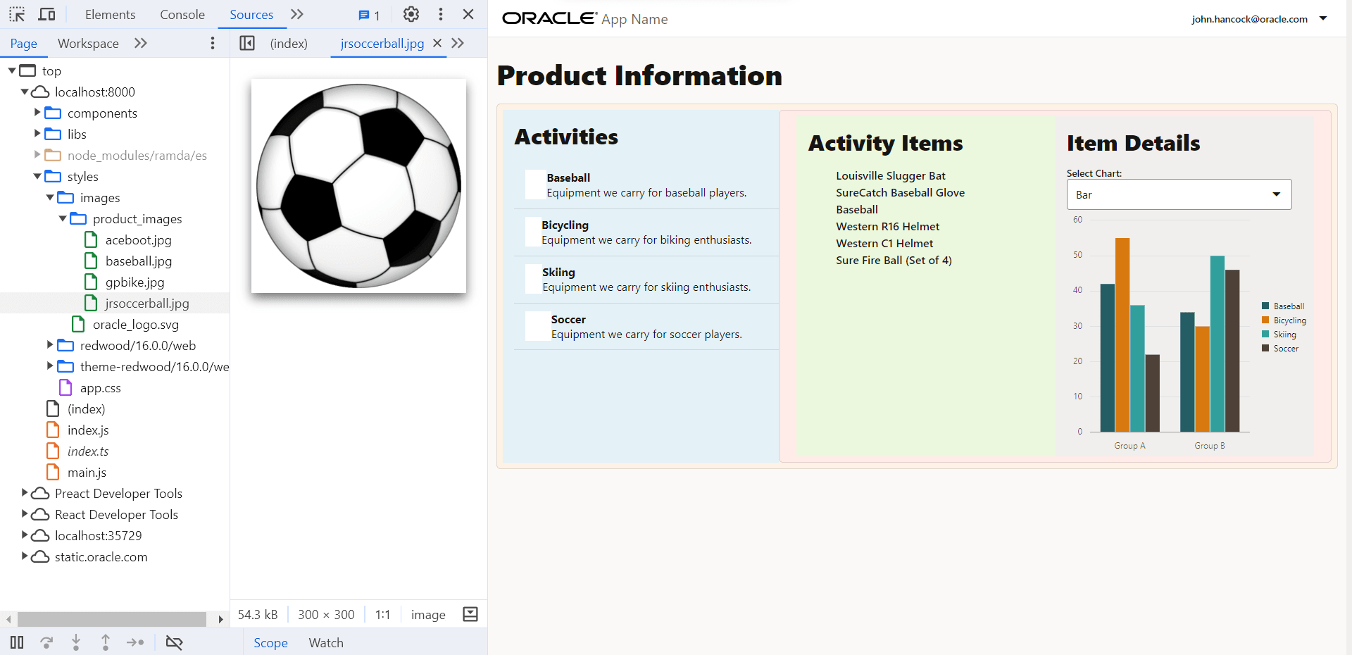 Esaminare l'origine dell'immagine nel pannello Origini