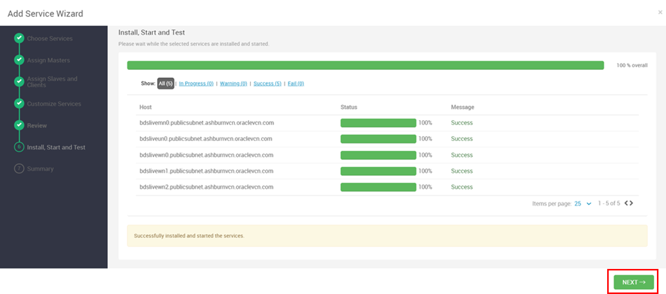 Dopo l'installazione