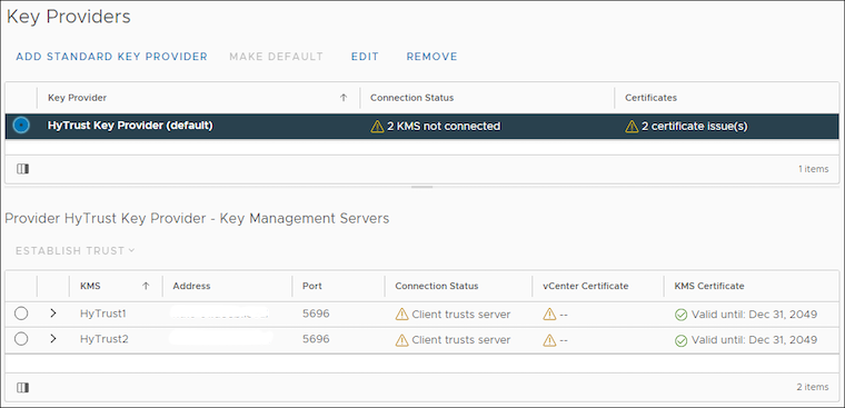 SCHERMATA CREA NUOVO CERTIFICATO CLIENT