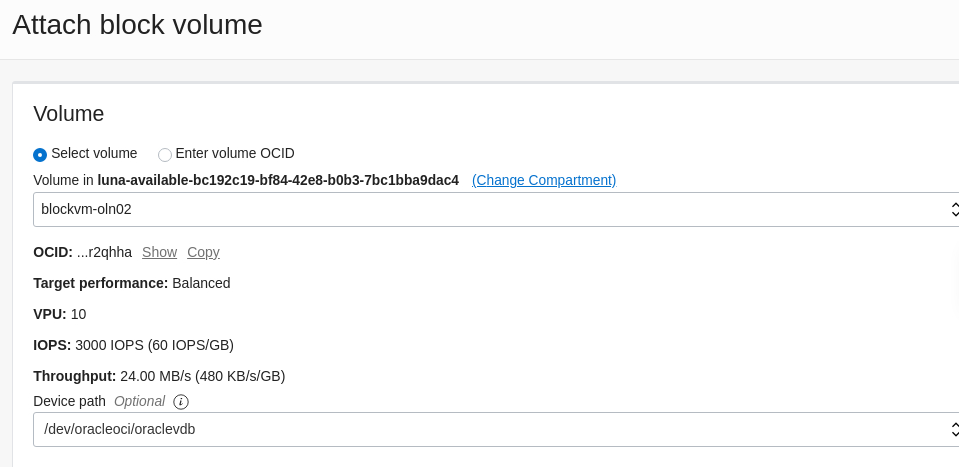 Collega impostazioni del volume