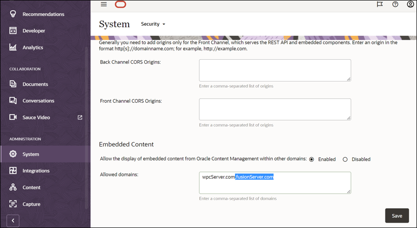 La descrizione del sistema security.png è la seguente La descrizione del sistema security.png è la seguente