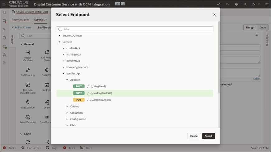 Segue la descrizione di select-endpoint.png