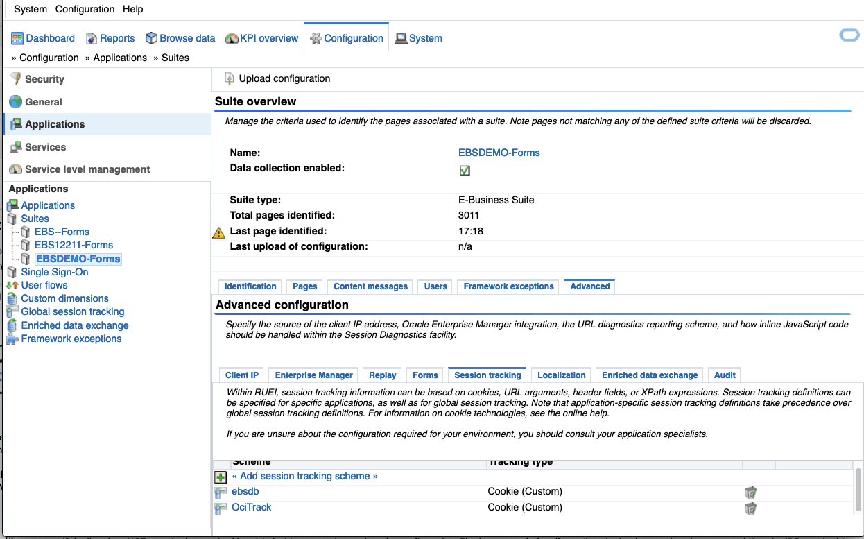 EBS OCIトラックCookie