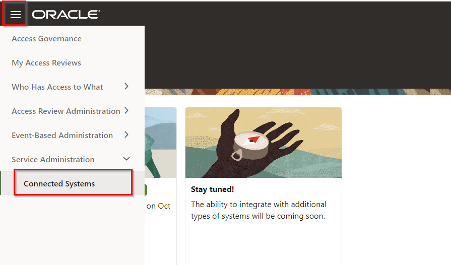 「Connected Systems」にナビゲートします。