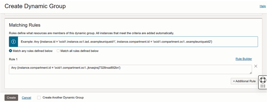 動的グループの設定