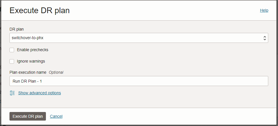 ディザスタ・リカバリ計画の実行 ディザスタ・リカバリ計画の実行