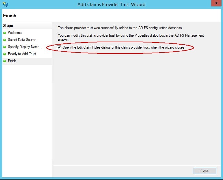 ADFS 2.0および3.0 SPとOAM IdPの統合