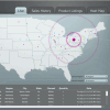 Thumbnail version of Sales Dashboard application snapshot.