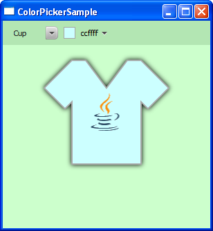 just color picker netbeans