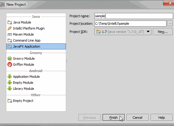 Using Javafx Scene Builder With Java Ides Using Scene Builder With Intellij Idea Javafx 2 3186