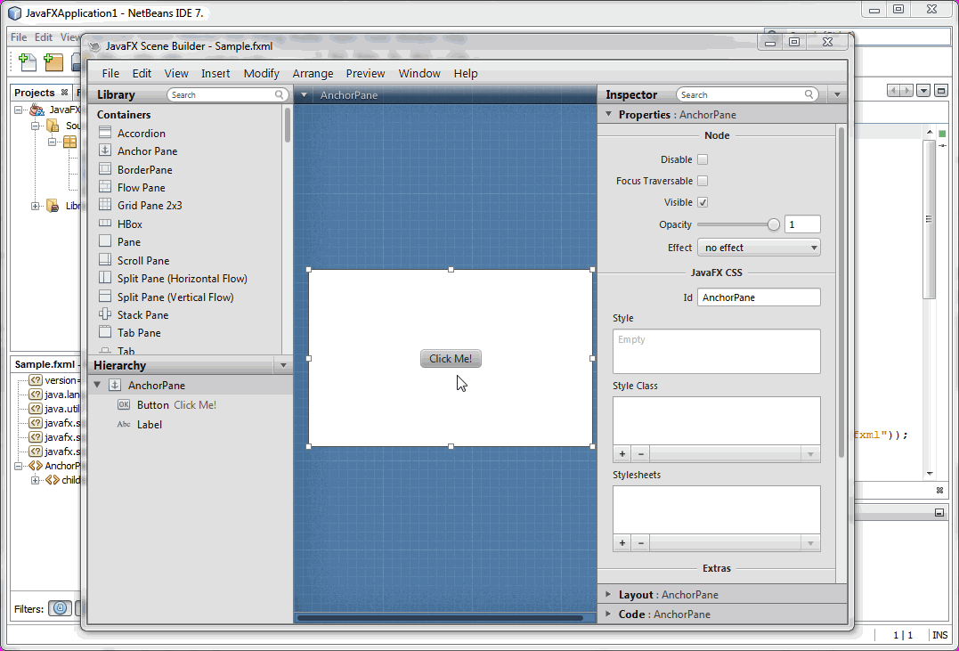 Using Javafx Scene Builder With Java Ides Using Scene Builder With 0135