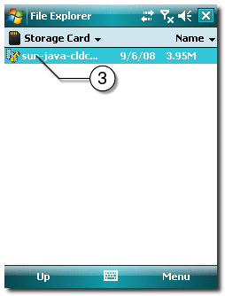 click on CAB file