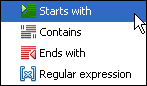 filter parameter choices