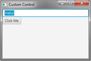 How To Make a Custom Control