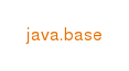 java.baseのモジュール・グラフ