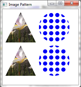 HelloImagePatternの例の視覚的レンダリング