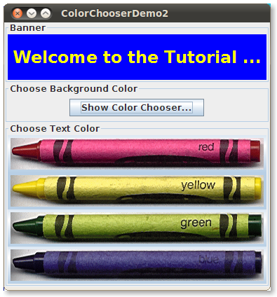 get color palette from image java