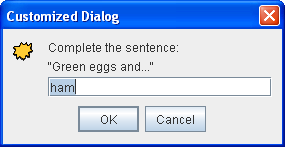 How To Make Dialogs The Java Tutorials Creating A Gui