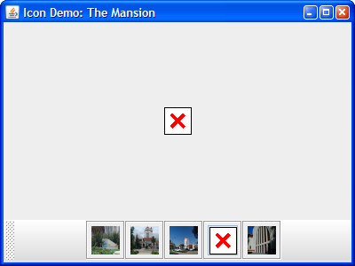 How To Use Icons The Java Tutorials Creating A Gui With Jfc Swing Using Swing Components