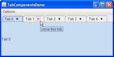 romantic reins Addition How to Use Tabbed Panes (The Java™ Tutorials > Creating a GUI With Swing >  Using Swing Components)