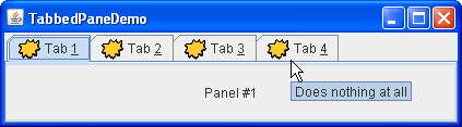tabbed use java gui pane swing changing advise should components panes try