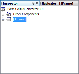 Creating the CelsiusConverter GUI (The Java T