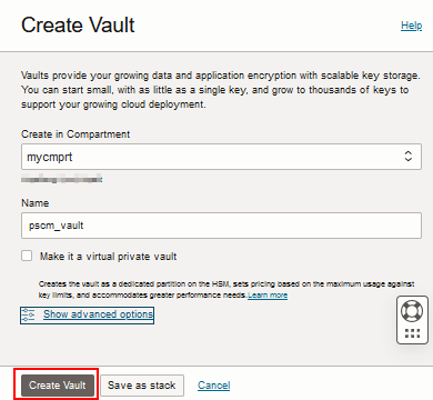 저장소 생성 페이지