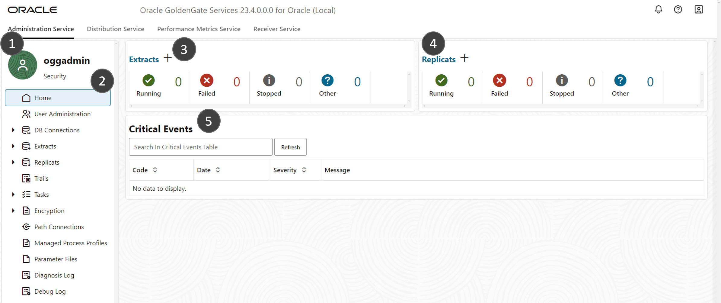 다음 gg-23ai-deployment-console.png에 대한 설명입니다.
