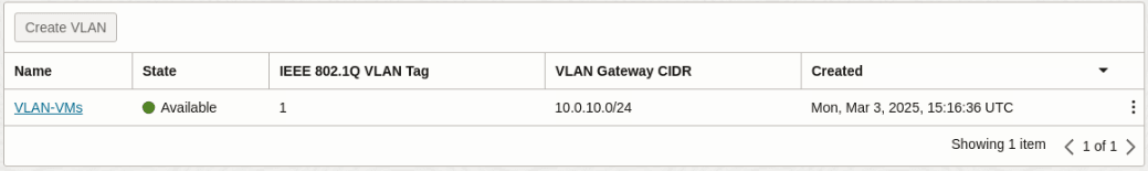 OCI-vcn-vlan