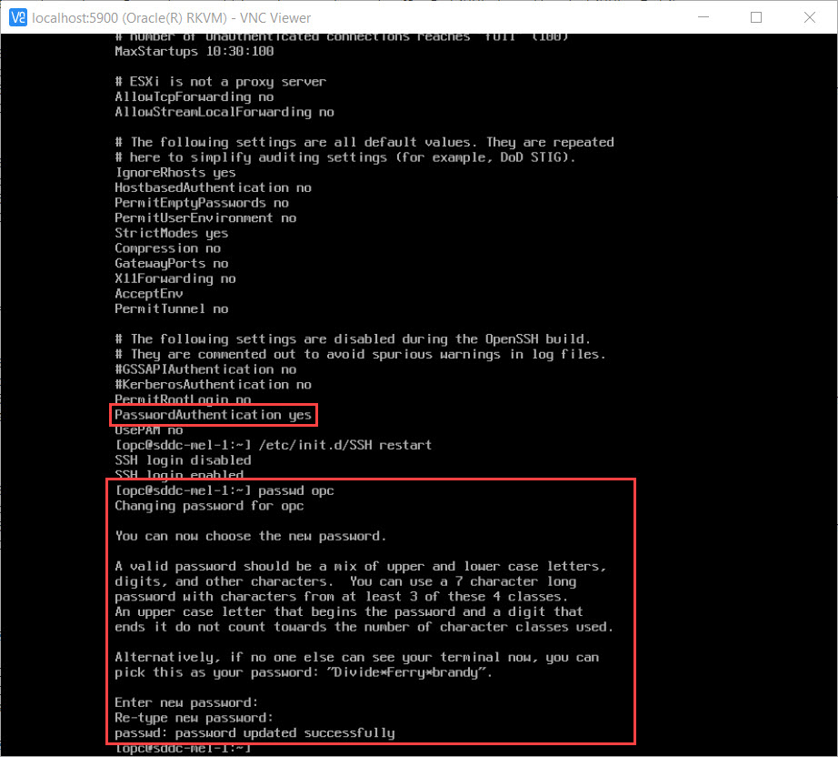 ESXi 호스트에 대해 비밀번호 기반 로그인을 사용으로 설정합니다.
