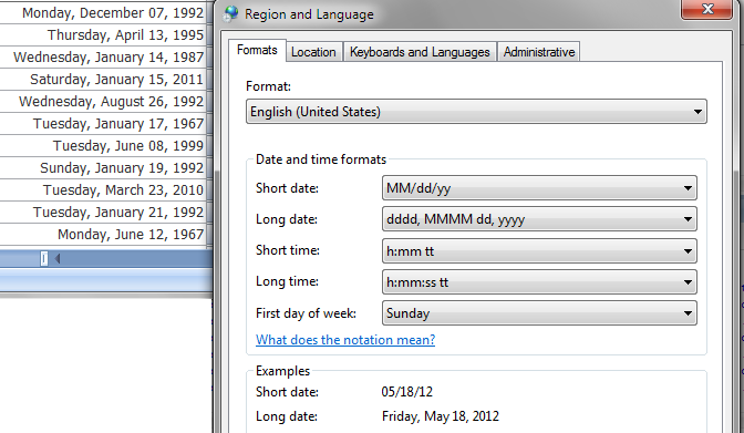 how to change excel language from english to french