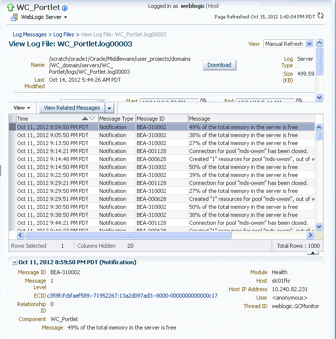 Description of viewlog.gif follows