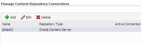 Configuring a Content Repository