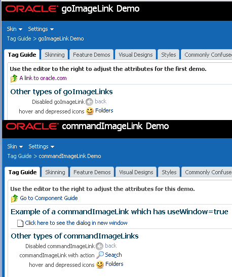 Command Image Link and Go Image Link