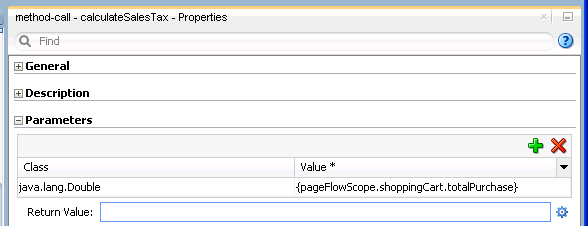 Method parameters in a Method Call