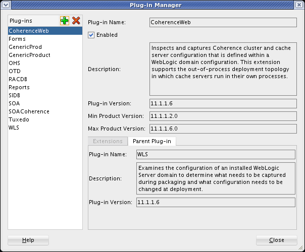 Plug-in manager