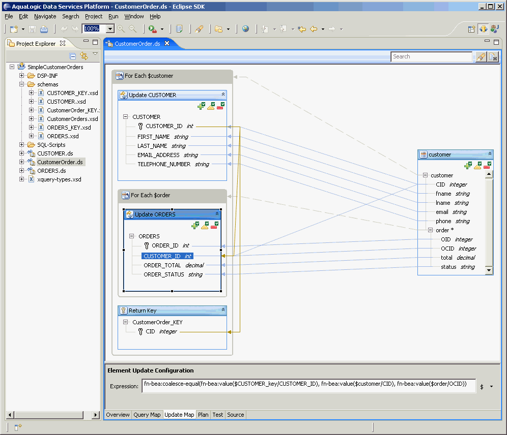 Update foreign key values