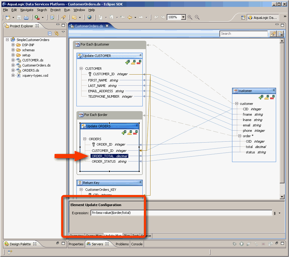 Update Block Element