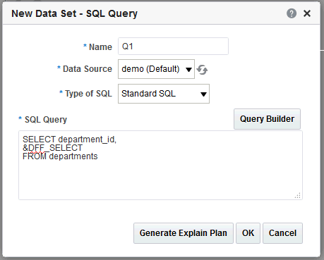 Referencing the DFF in a SQL Query